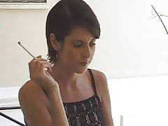 Milf Smokes on every side Dining Precinct