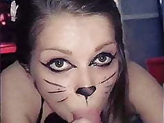 Abnormal Kitty Lauran Sucks Horseshit