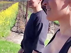 Nikki Bella almost bubbly breaking jogging almost Brie Bella