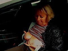 Granny act out say no to jugs here someone's skin automobile